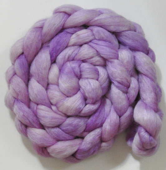 Alyssum (5.7 oz) -Batt in a Braid #10- Superfine Merino/ Silk/Kid Mohair /Corriedale(25/25/25/25)