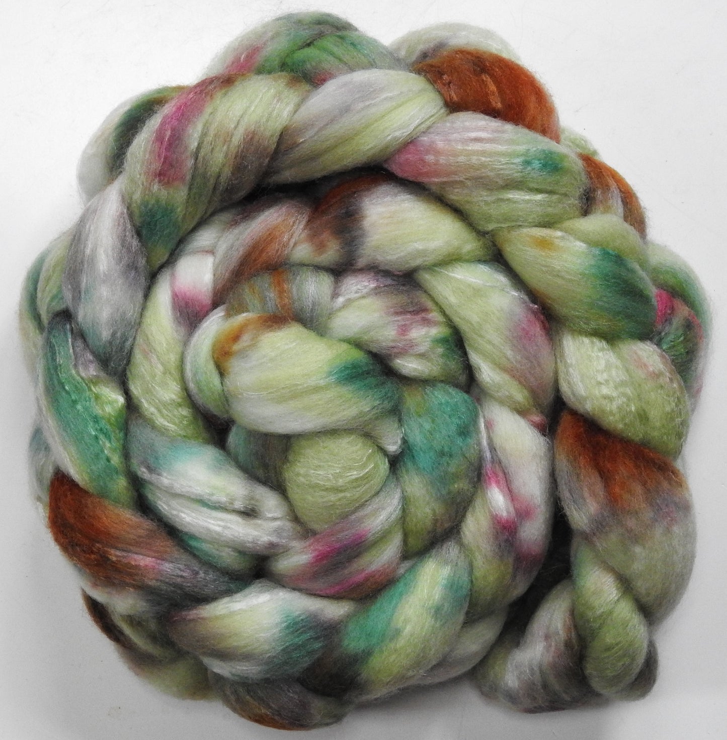 Pistachio Gelato (5.8 oz) - Polwarth / Tussah silk (85/15)