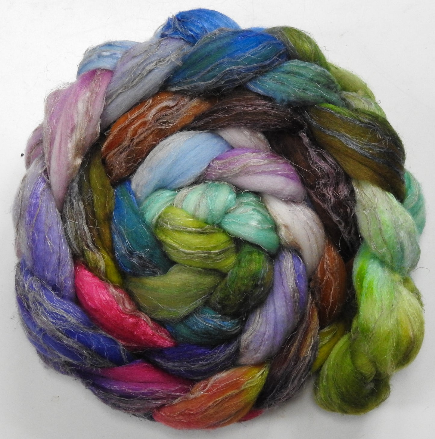 Glass Ornaments - (5.5 oz) - Merino/ Tussah Silk/ Natural Flax (50/25/25)
