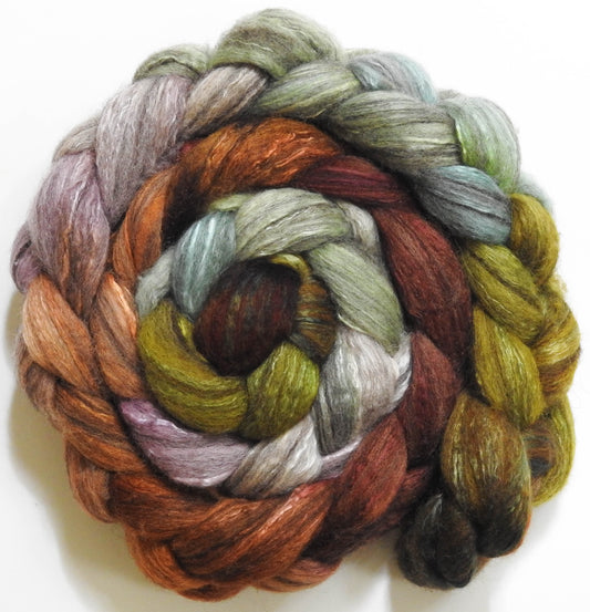 Vintage Bordeaux - Humbug Shetland/ Mulberry Silk (75/25)