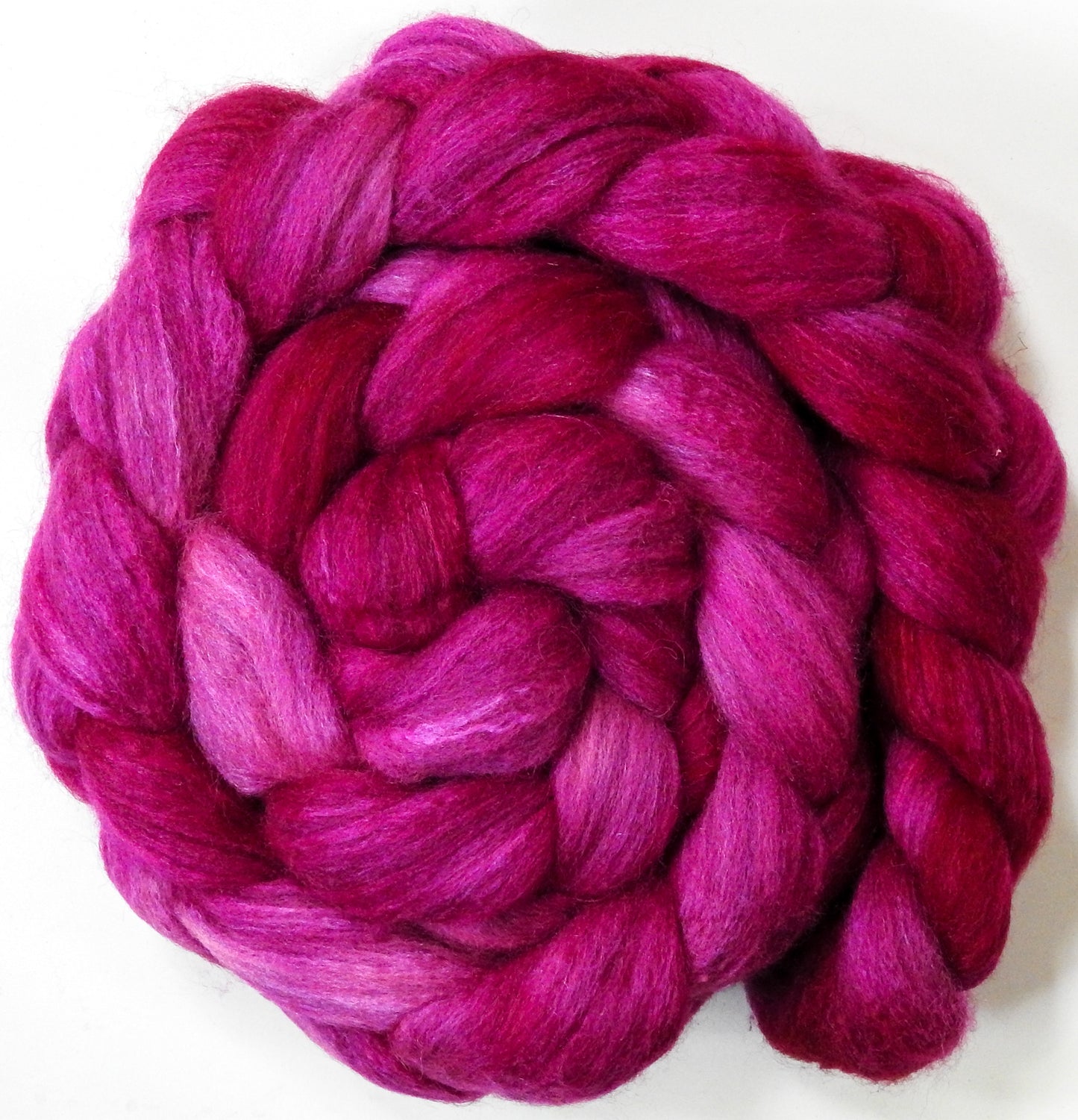 Cerise (5.5 oz) - Mixed Bfl/Tussah silk (85/15)