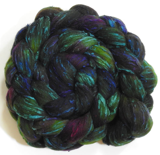 Whispering Pines (5.8 oz)- 25 micron Merino/ Silk Slubs (70/30)