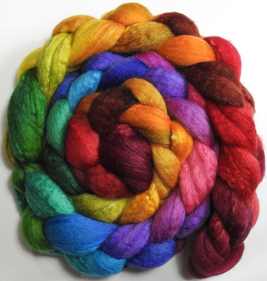 End of the Rainbow (6.1 oz) - Blue-faced Leicester/ Tussah Silk (75/25)