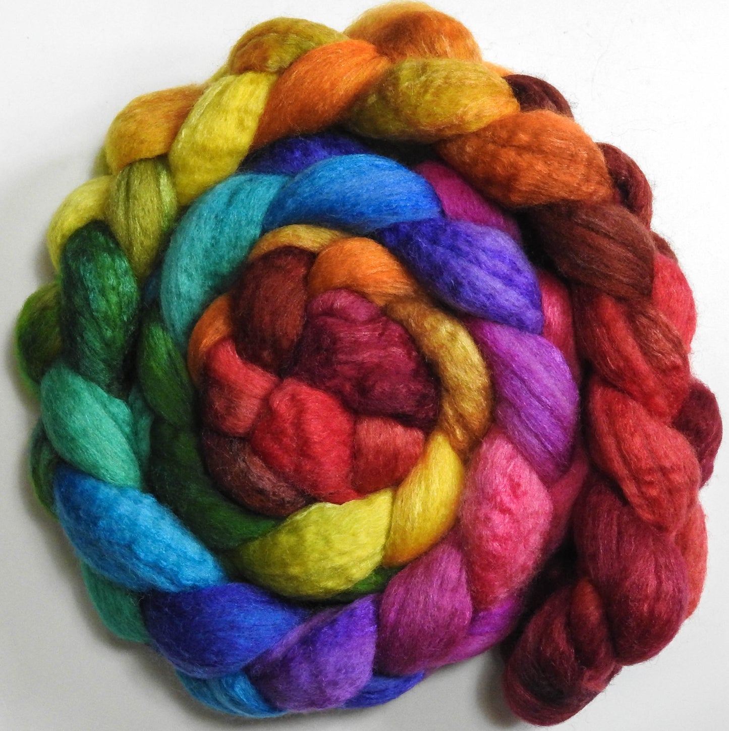End of the Rainbow (6.1 oz) - Blue-faced Leicester/ Tussah Silk (75/25)