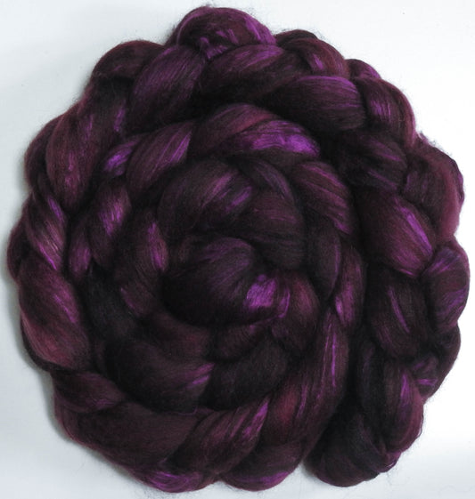 Aubergine (5.7 oz) 18.5 mic merino/ camel/ brown alpaca/ mulberry silk/ (40/20/20/20)