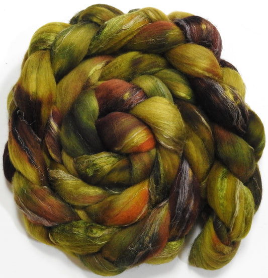 Sulfur - (5.9 oz) - Merino/ Tussah Silk/ Natural Flax (50/25/25)