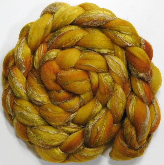 Goldenrod (5.8 oz) - Merino/ Tussah Silk/ Natural Flax (50/25/25)