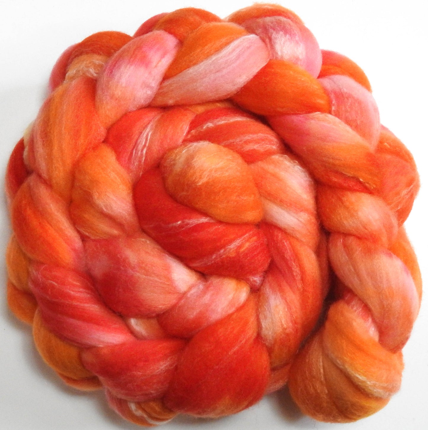 Hibiscus (5.7 oz)- Targhee/silk/ bamboo (80/10/10)