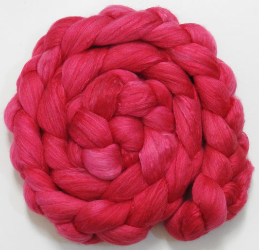 #sorrynotsorry - (5.6 oz) - Batt in a Braid #5 - Merino/ Camel/ silk/ faux cashmere/ firestar (25/25/25/13/12)