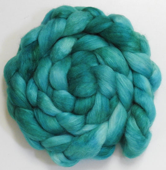 Celestial - (4.9 oz) -Batt in a Braid #10- Superfine Merino/ Silk/Kid Mohair /Corriedale(25/25/25/25)