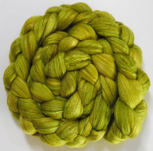 Pollen (5.7 oz) - Batt in a Braid #7 - Polwarth/ Manx / Mulberry silk/ Firestar (30/30/30/10)