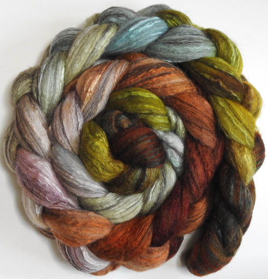 Vintage Bordeaux - Humbug Shetland/ Mulberry Silk (75/25)