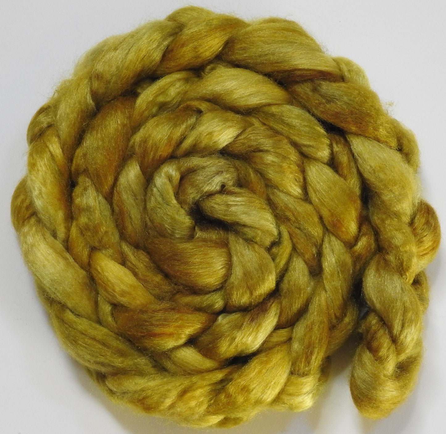 Stoneground Mustard -(2 oz) Merino/ Mongolian Cashmere/ Tussah Silk (50/25/25)