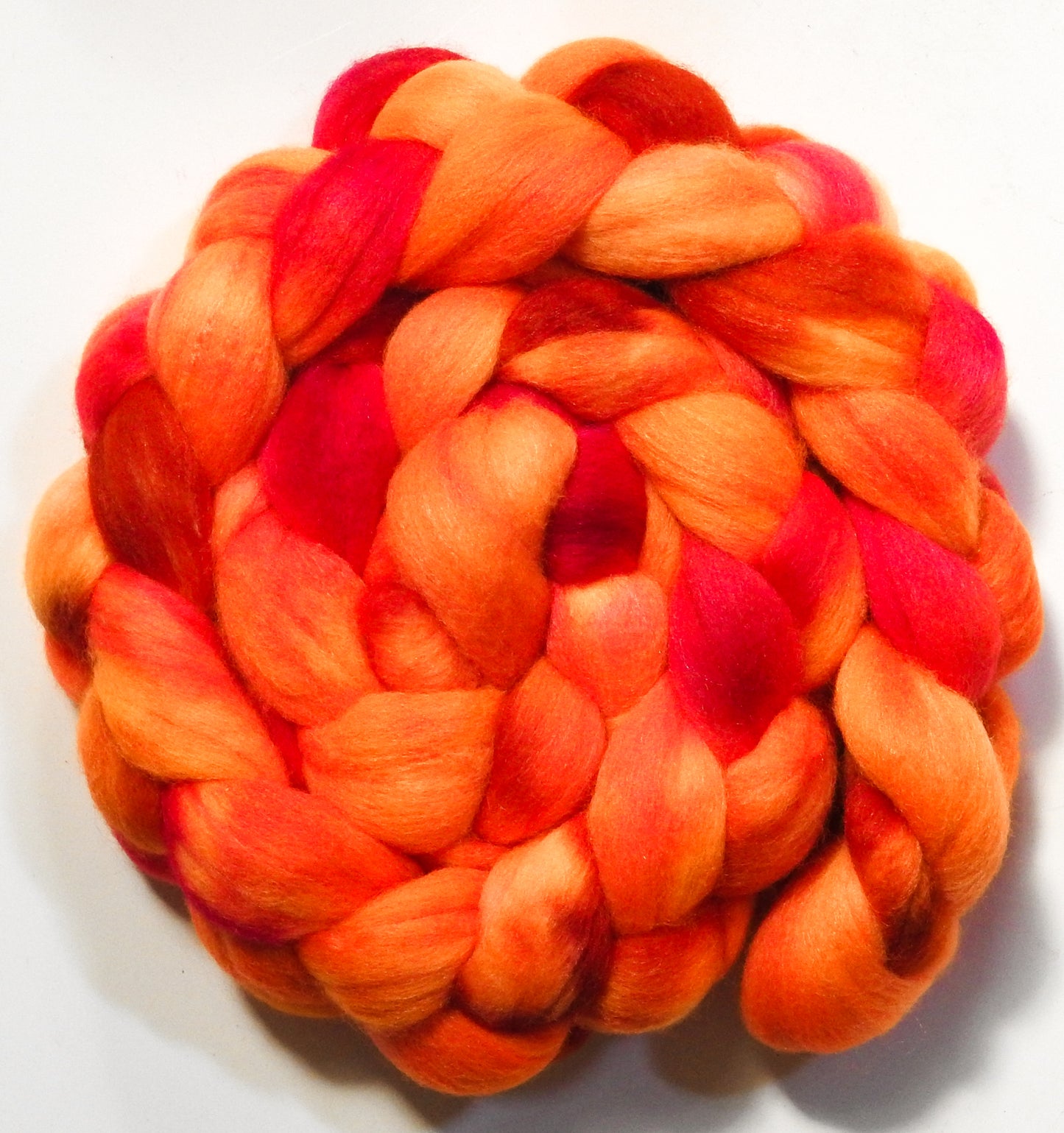 Traffic Cone (5.7 oz) - Polwarth / Tussah silk (85/15)