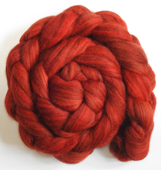 Pomegranate Blossom - 5.3 oz- Alpaca/ Polwarth/ BFL (40/30/30)