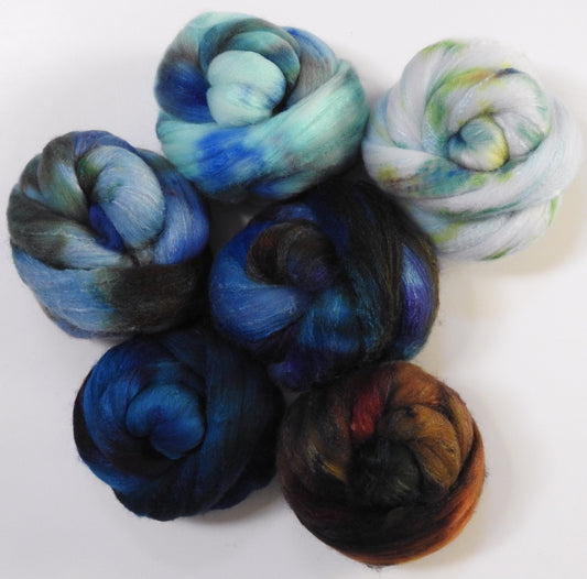 Sound of Iona -Gradient Set  - Rambouillet/tussah (80/20)