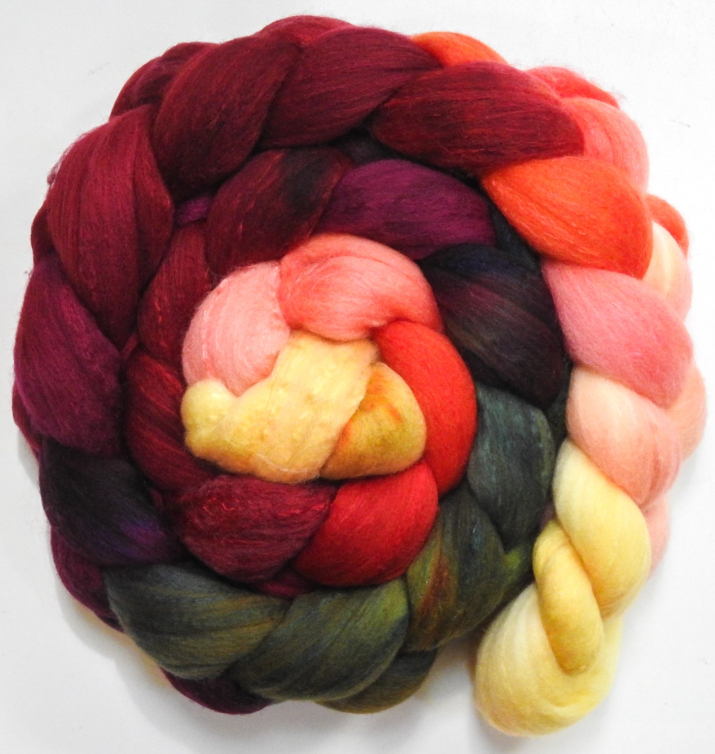 Cherry Medley (5.7 oz)- Shaniko Wool / Mulberry Silk (80/20)