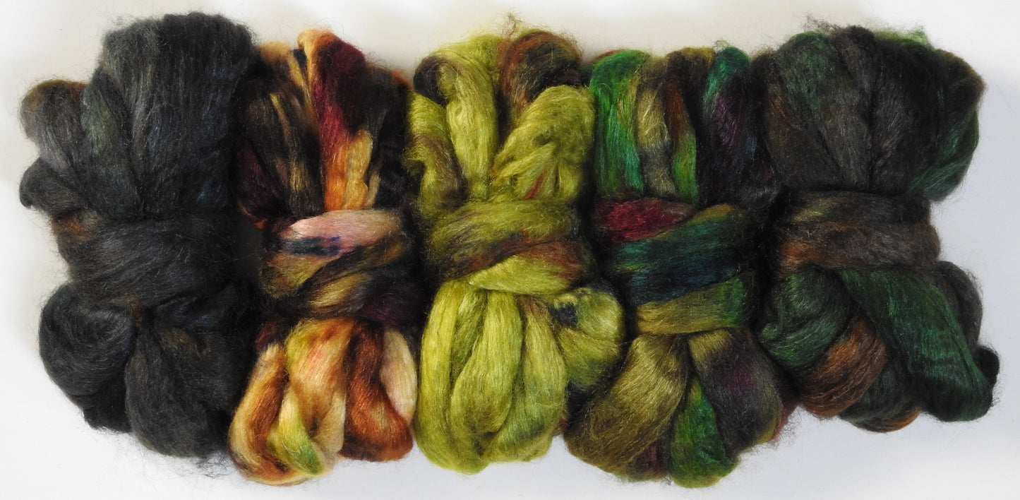 November Mood -(5.3 oz) Merino/ Mongolian Cashmere/ Tussah Silk (50/25/25)