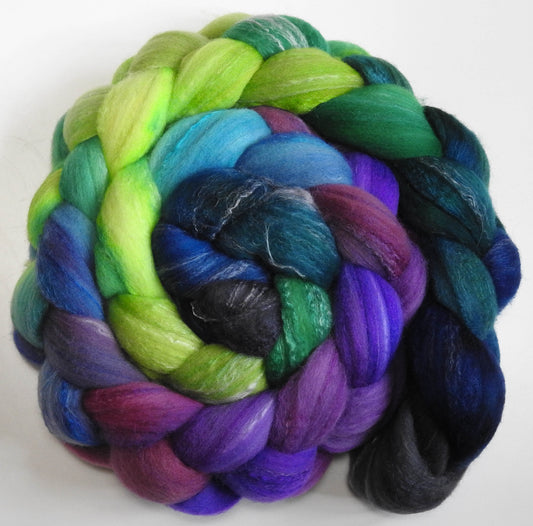 Aurora Borealis (5.7 oz)- Targhee/silk/ bamboo (80/10/10)
