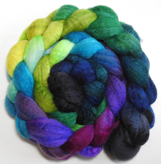Aurora Borealis (5.8 oz) - Blue-faced Leicester/ Tussah Silk (75/25)