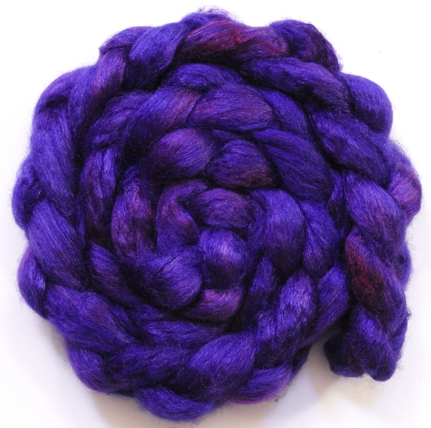 Damson Plum - Merino/ Mongolian Cashmere/ Tussah Silk (50/25/25)