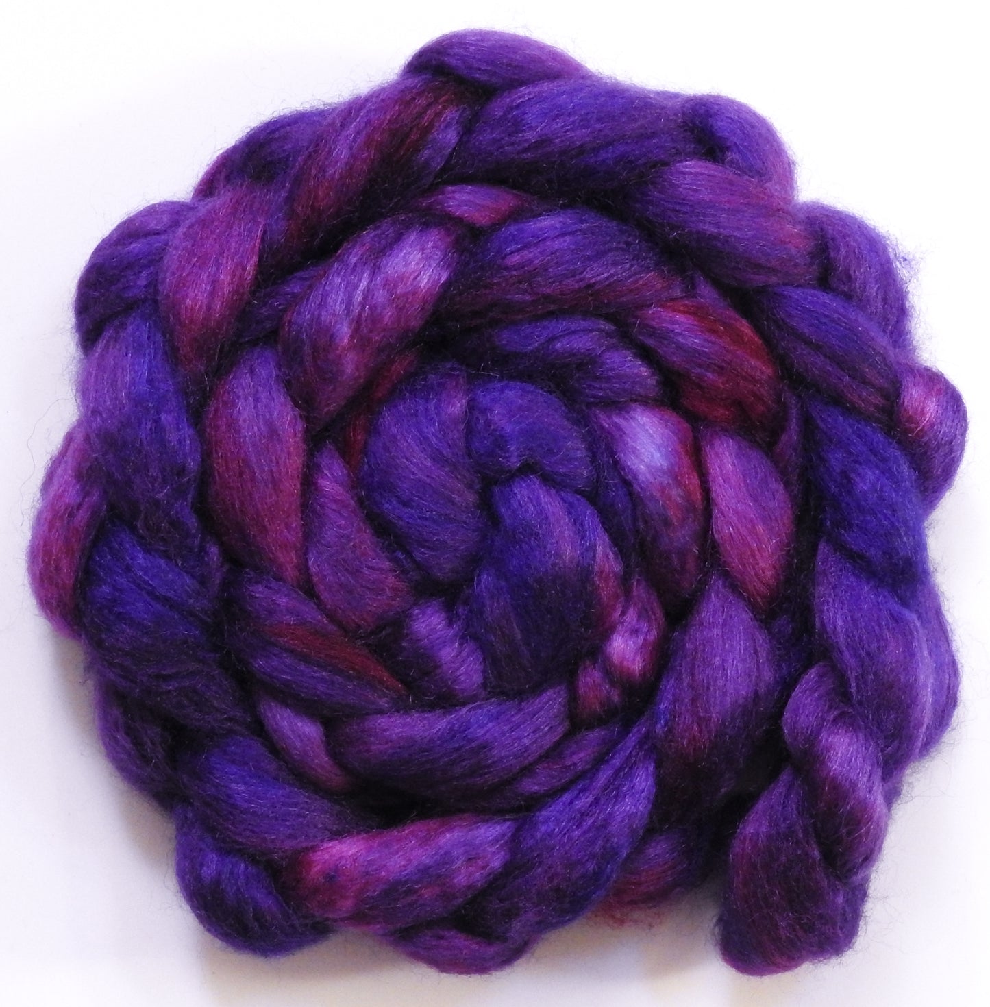 Damson Plum - Merino/ Mongolian Cashmere/ Tussah Silk (50/25/25)