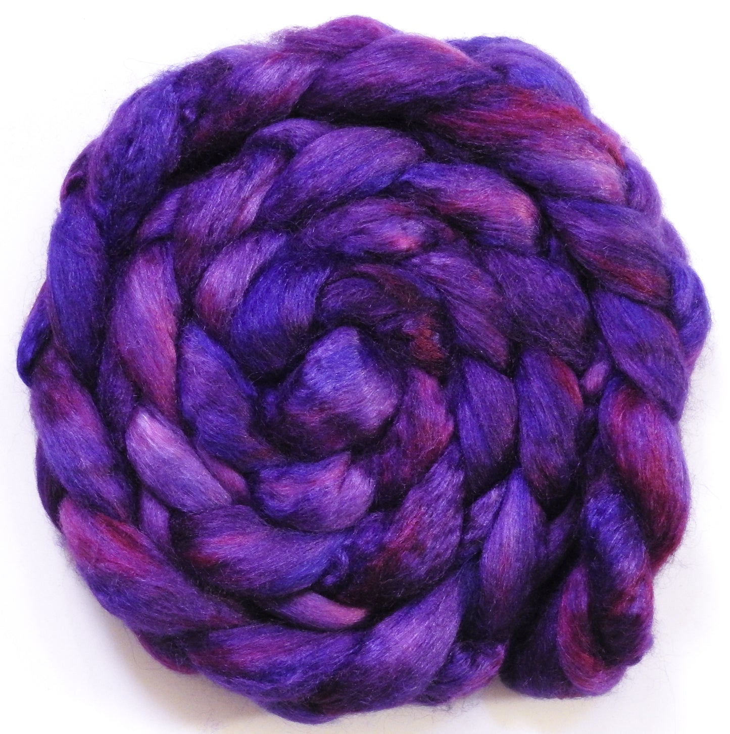 Damson Plum - Merino/ Mongolian Cashmere/ Tussah Silk (50/25/25)