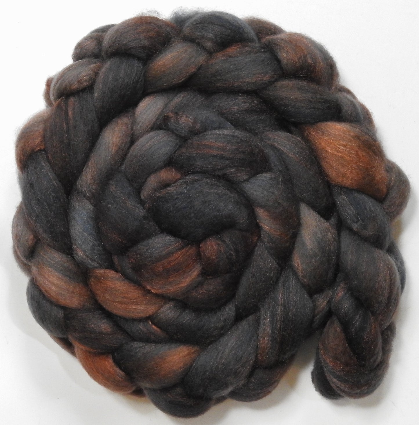 Soot (5.8 oz) - Polwarth / Tussah silk (85/15)