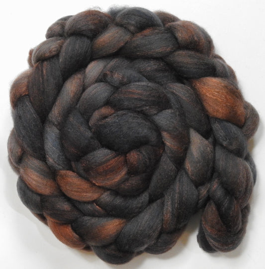 Soot (5.8 oz) - Polwarth / Tussah silk (85/15)
