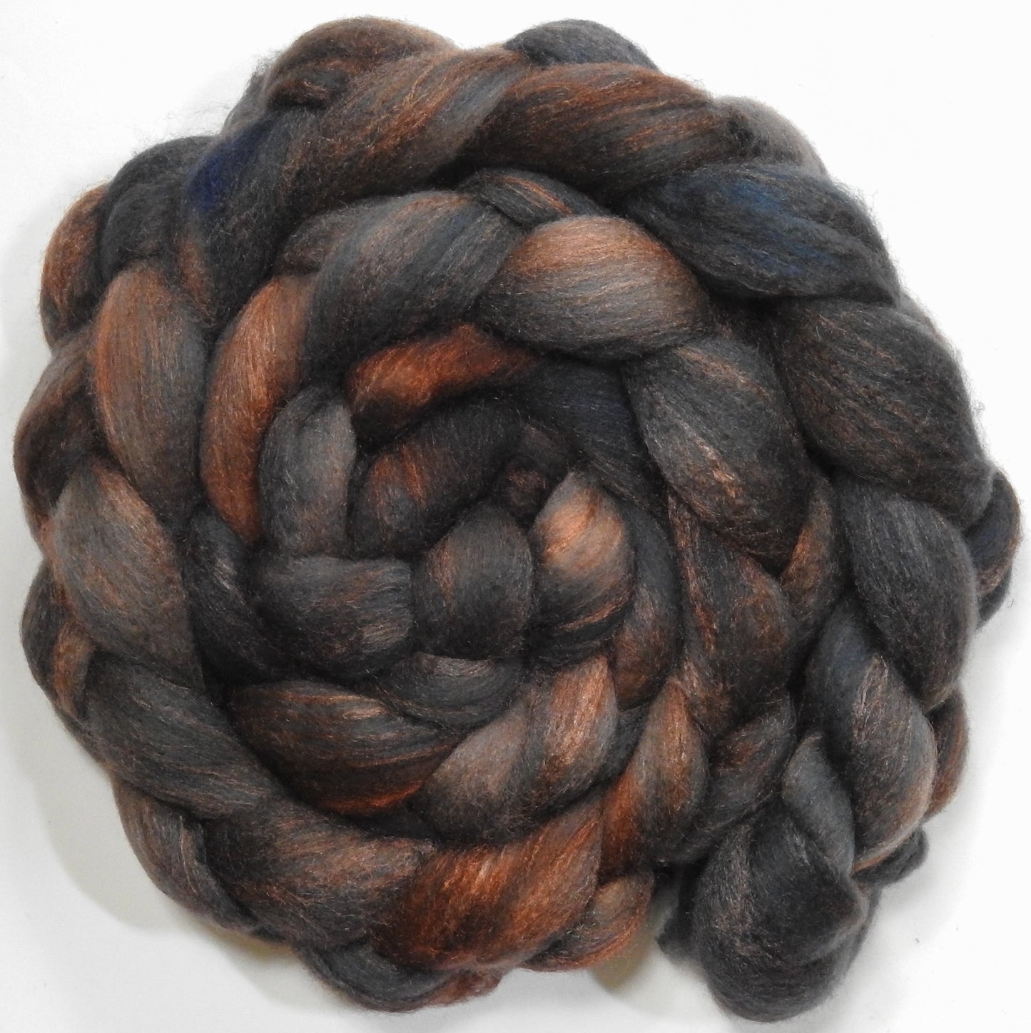 Soot (5.8 oz) - Polwarth / Tussah silk (85/15)