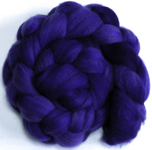 Acai (5.7 oz) - Batt in a Braid #60- Southdown/ Bfl/ Bio-nylon (50/25/25)