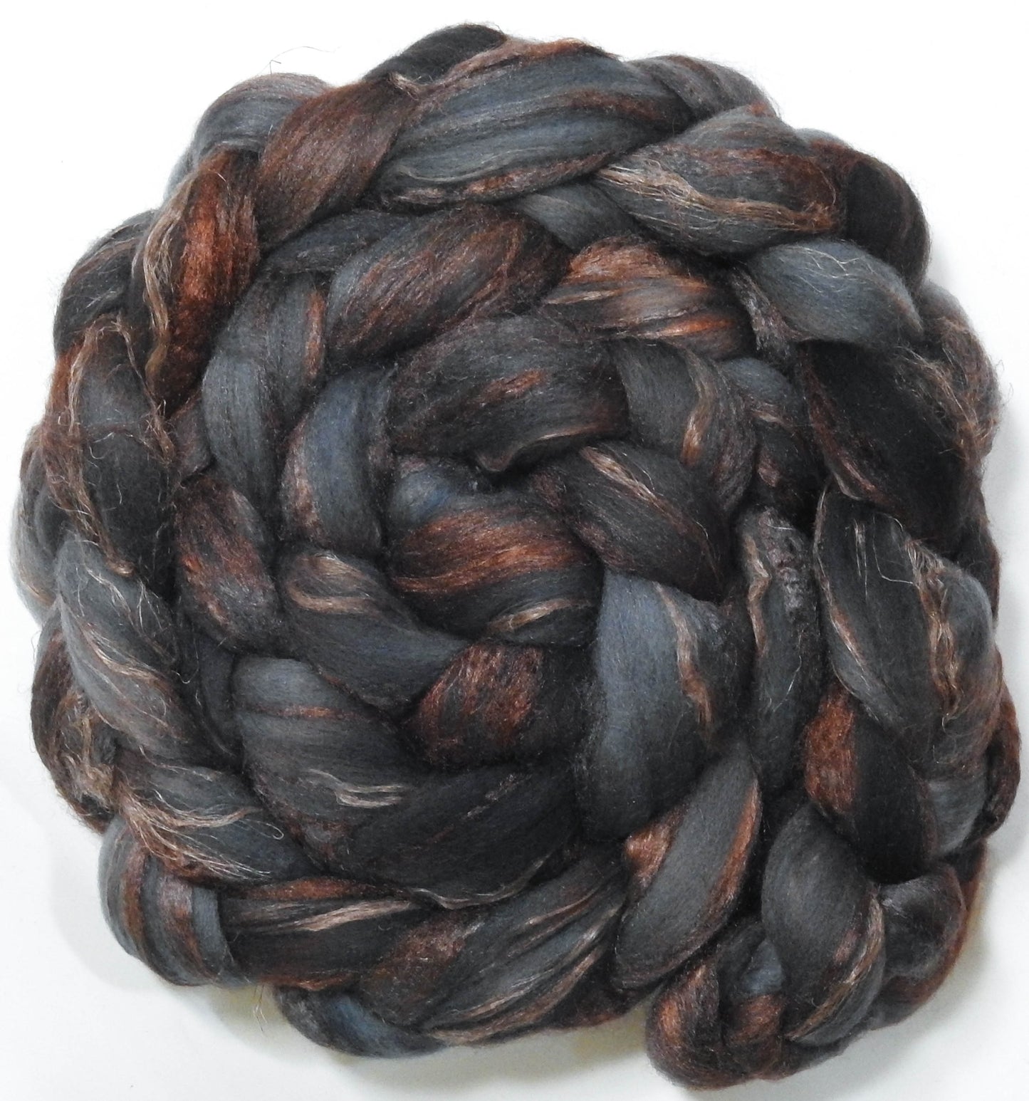 Soot (5.8 oz) - Merino/ Tussah Silk/ Natural Flax (50/25/25)
