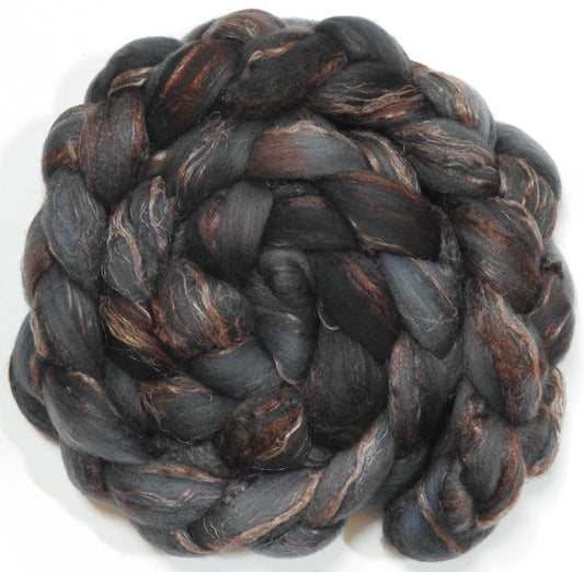 Soot (5.8 oz) - Merino/ Tussah Silk/ Natural Flax (50/25/25)