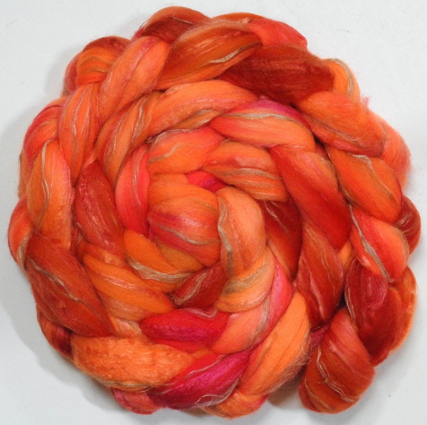 Traffic Cone (5.8 oz) - Merino/ Tussah Silk/ Natural Flax (50/25/25)