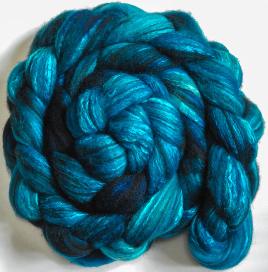 Azure (5.6 oz) - Humbug Shetland/ Mulberry Silk (75/25)