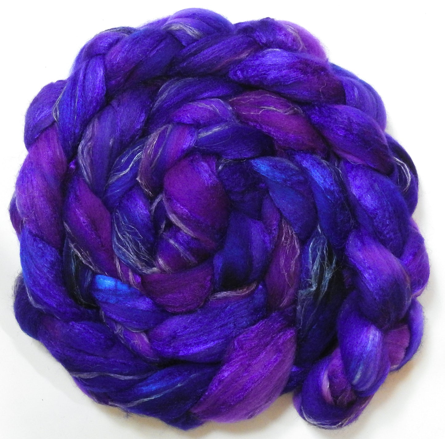 Callicarpa  (5.8 oz) - Merino/ Tussah Silk/ Natural Flax (50/25/25)