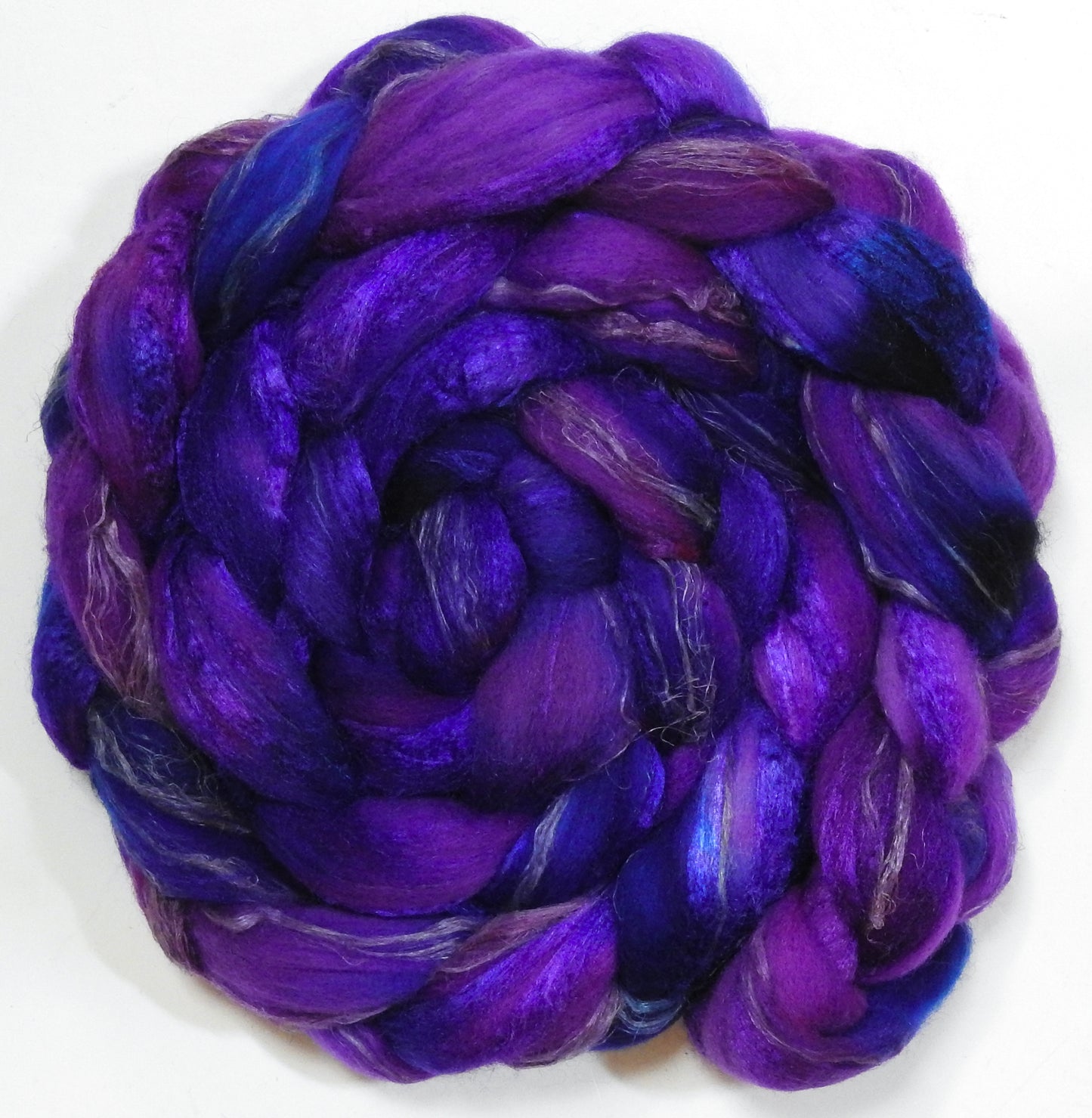 Callicarpa  (5.8 oz) - Merino/ Tussah Silk/ Natural Flax (50/25/25)