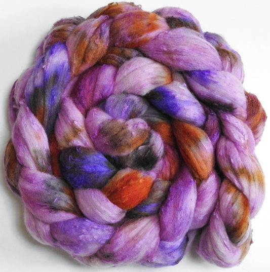 Autumn Crocus (5.8 oz) - 25 micron Merino/ Silk Slubs (70/30)