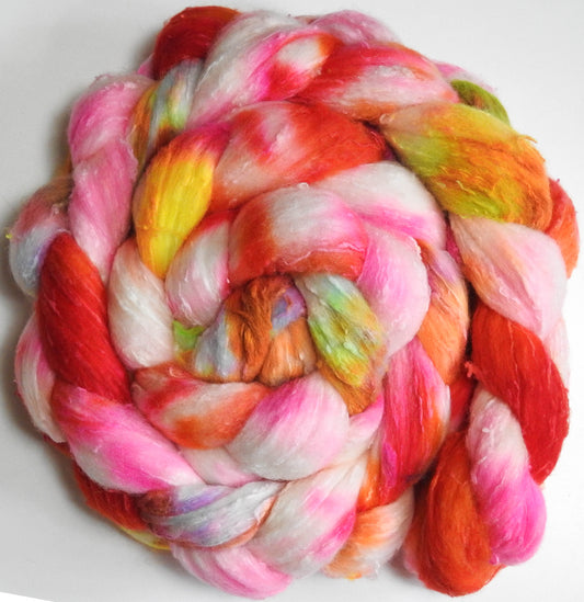 Dream House (5.7 oz) - 25 micron Merino/ Silk Slubs (70/30)