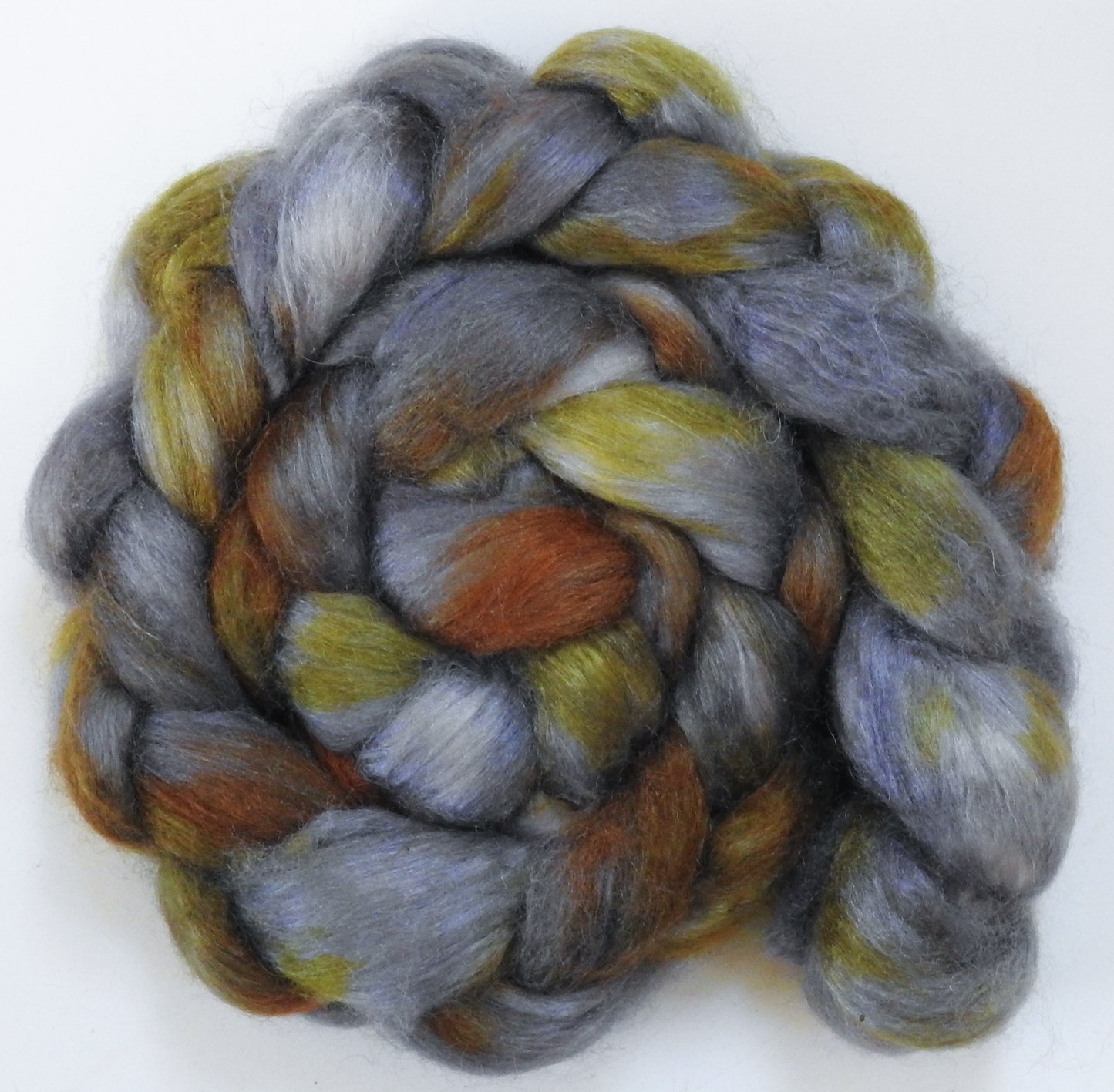 Metallurgy -(2.1 oz) Depigmented Yak/ Tussah Silk (50/50)