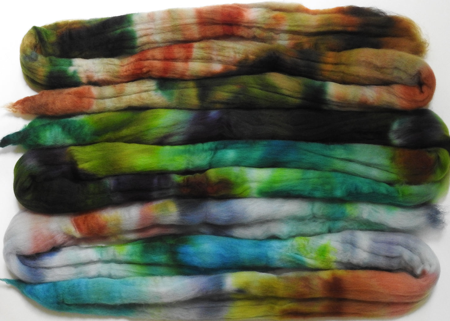 Tree Hugger - Dyed Patchwork Set  (5.8 oz) - Polwarth