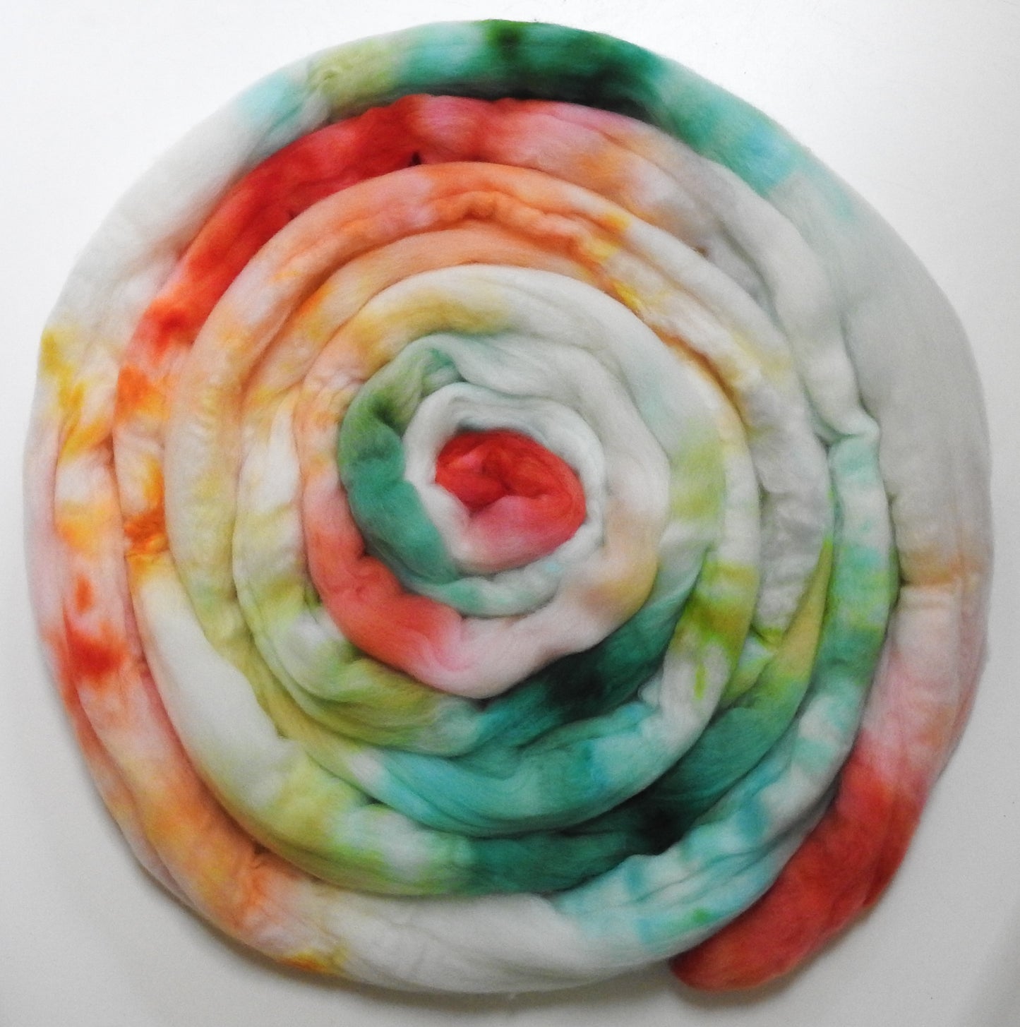 Italian Ice (5.5 oz) - Organic Polwarth/Mulberry silk (80/20)