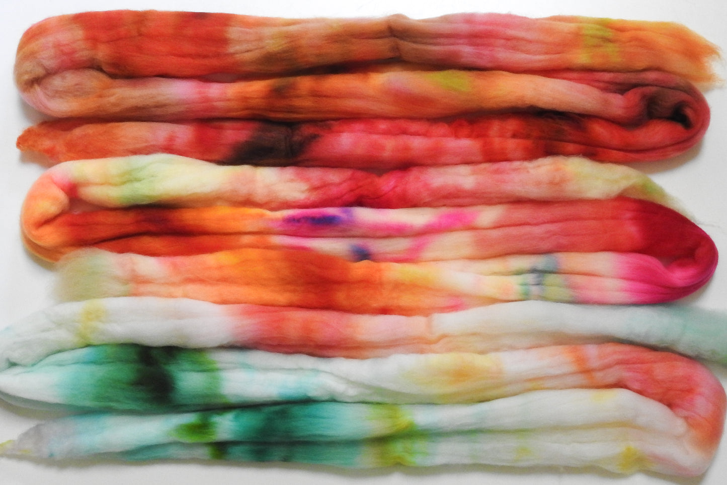 Sherbet - Dyed Patchwork Set  (5.7 oz) - Polwarth