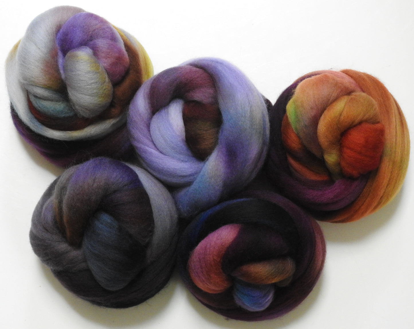 Shelter From the Storm - Dyed Patchwork Set  (7.3 oz) - Polwarth