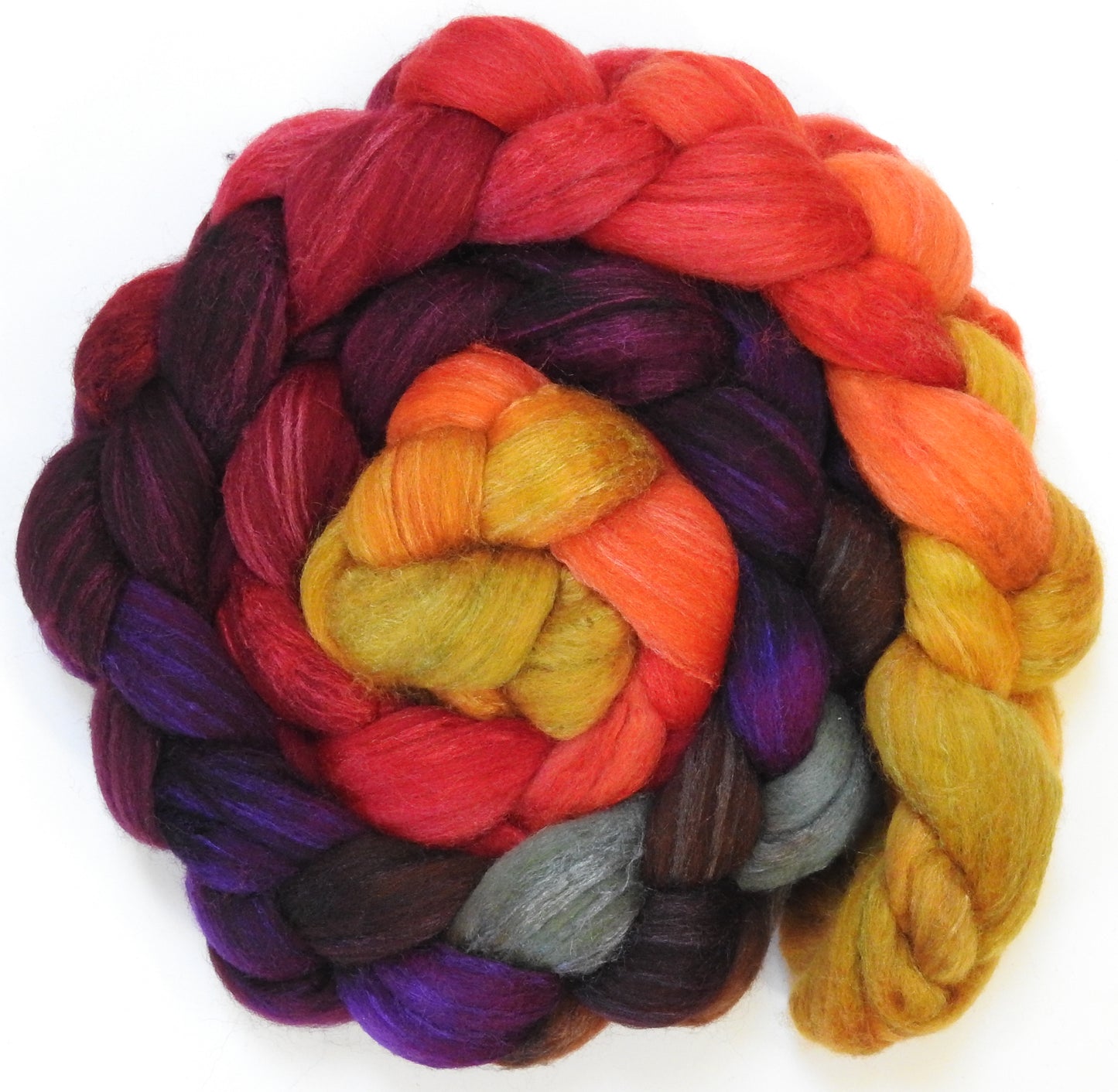 Nutcracker (5.7 oz) - Polwarth / Tussah silk (85/15)