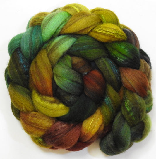 Mossy (5.6 oz) - Mixed Bfl /tussah silk (85/15)
