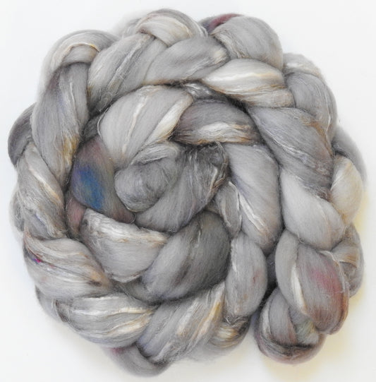 Pearly Gates (5.5 oz) - Merino/ Tussah Silk/ Natural Flax (50/25/25)