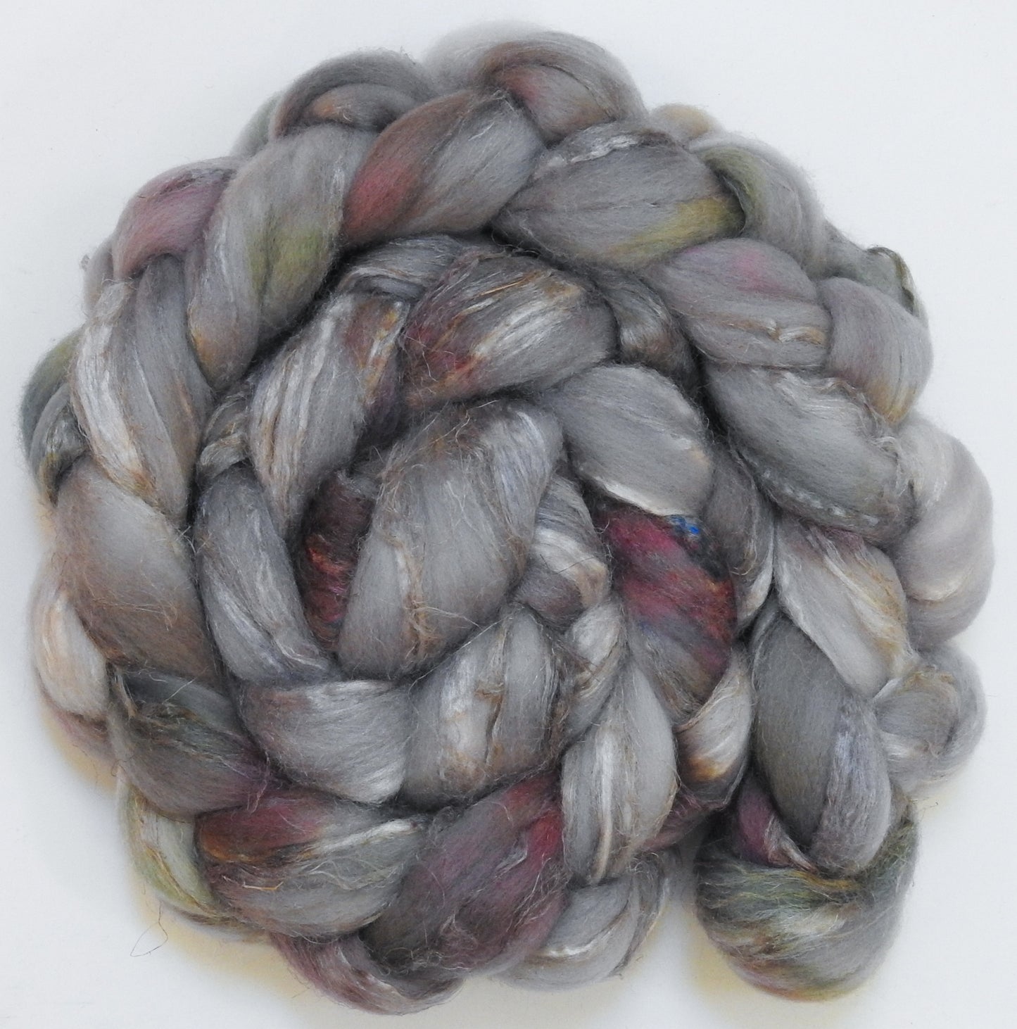 Pearly Gates (5.5 oz) - Merino/ Tussah Silk/ Natural Flax (50/25/25)