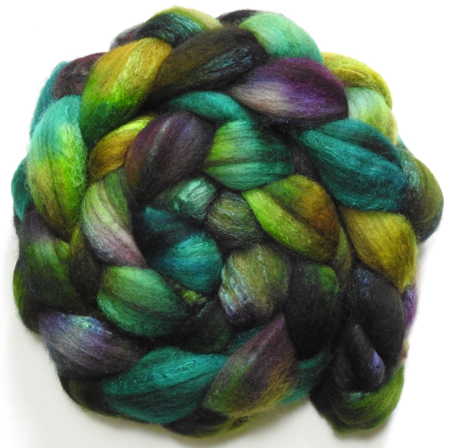 Touch Grass (5.8 oz) - Mixed Bfl /tussah silk (85/15)