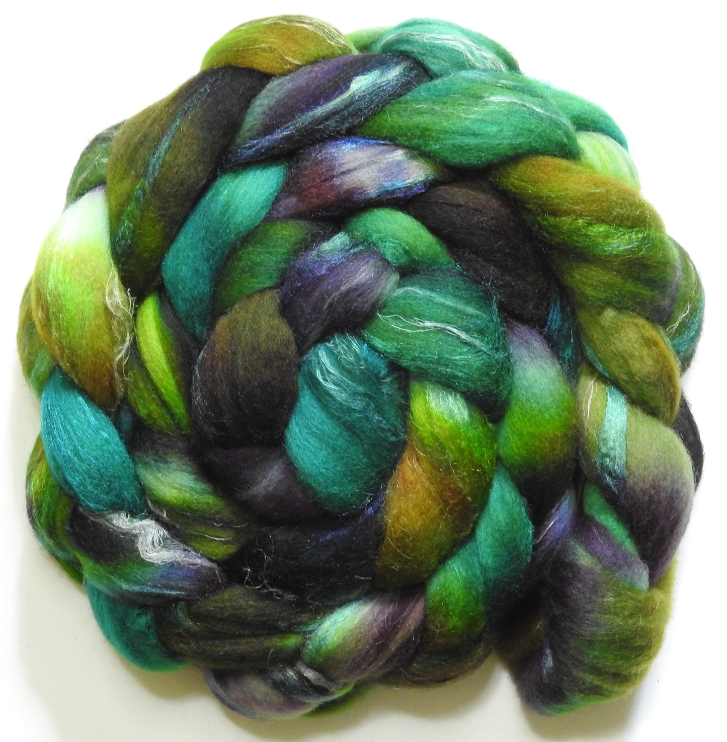 Touch Grass (5.9 oz) - Merino/ Tussah Silk/ Natural Flax (50/25/25)